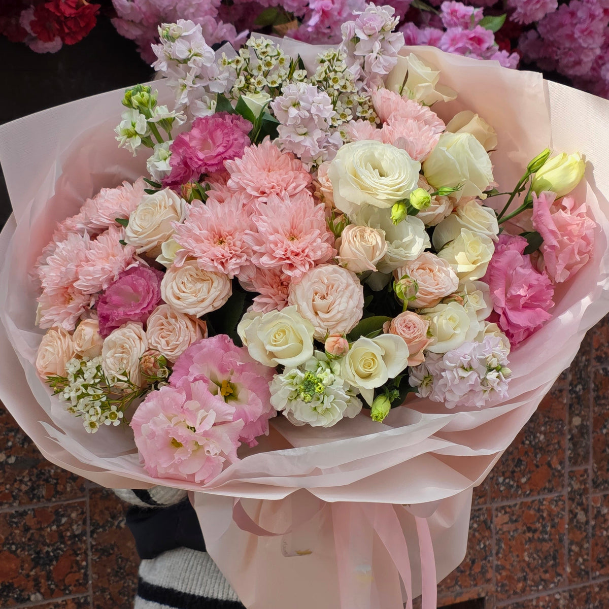 Авторський букет «Обійми ніжності»