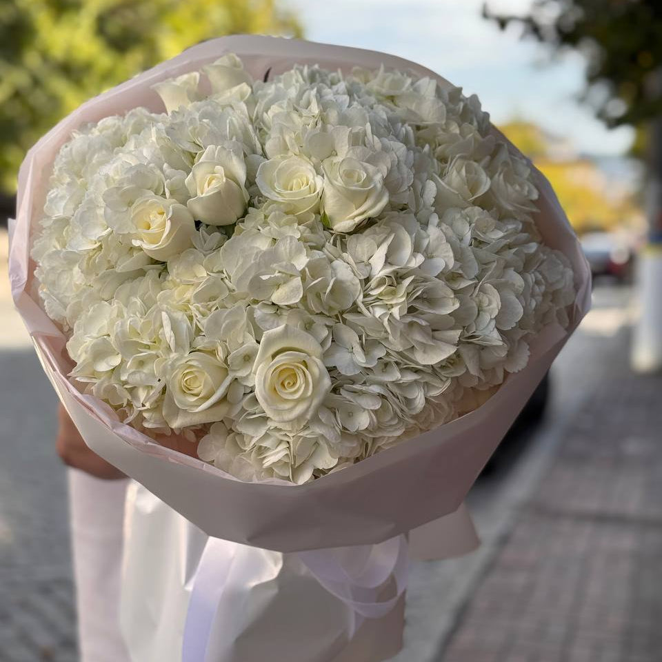 Авторський букет «Сніжна соната»