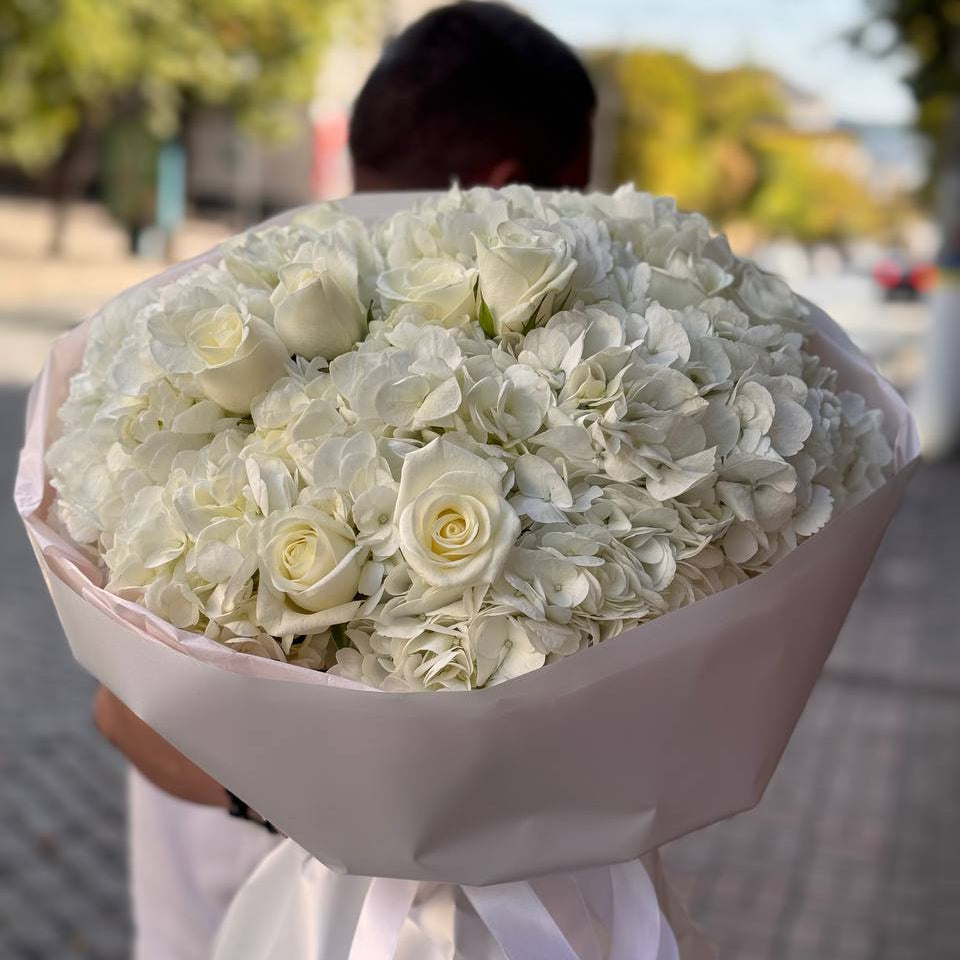 Авторський букет «Сніжна соната»