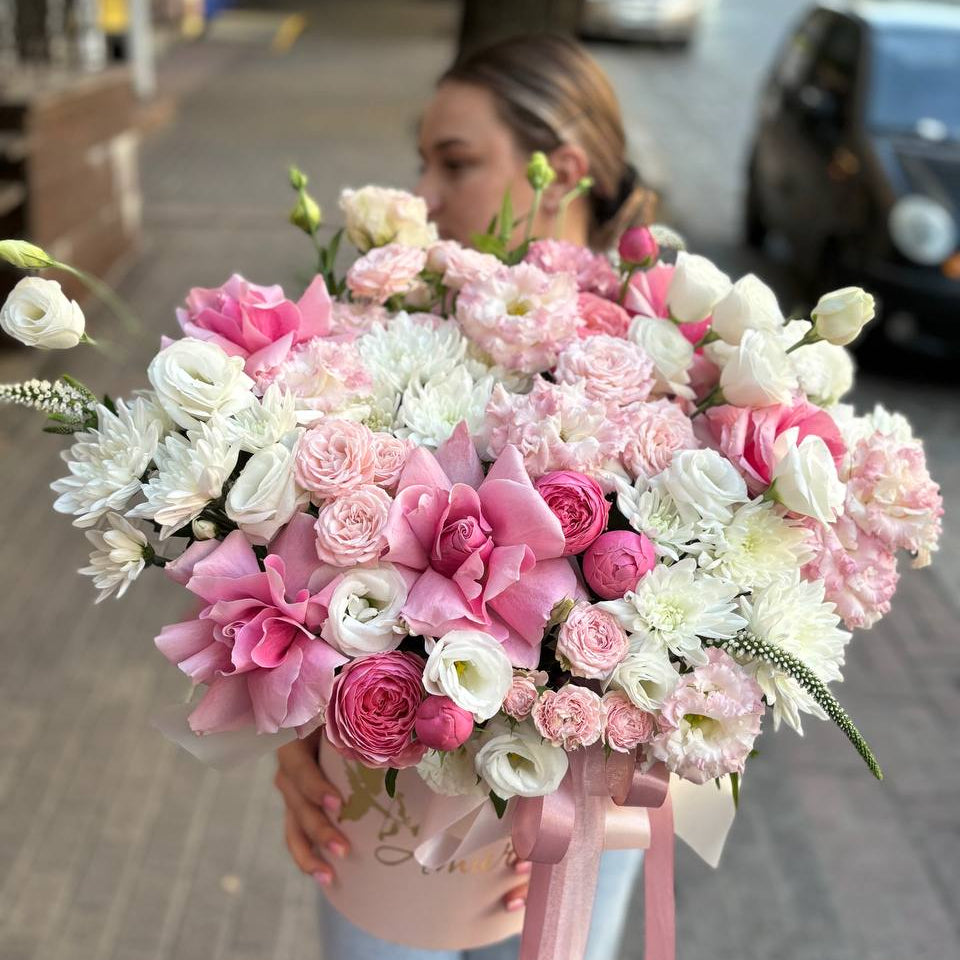 Квіти в коробці  «Серце Провансу»